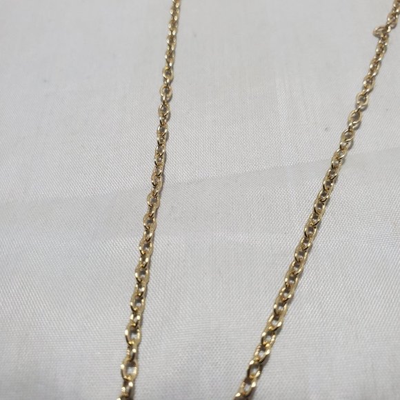 14th & Union Light Smoke Gray Colored Stone Necklace - Picture 8 of 8